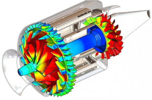 FloEFD simulatie micro turbine