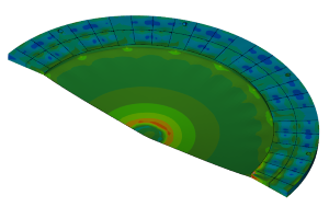 FEM analysis stability floating roof