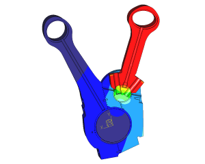 Lifespan calculation connecting rod