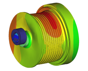 Finite element analysis winch drum