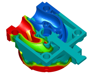 Thermal analysis cilinder head