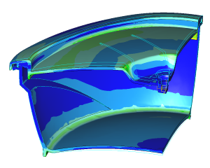 Analysing strength and stiffness marinator using FEA