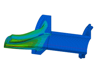 FEM optimisation stiffness rubber valve