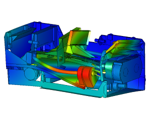 Research dynamic behaviour space instrument (Modal and Random FEM calculation)